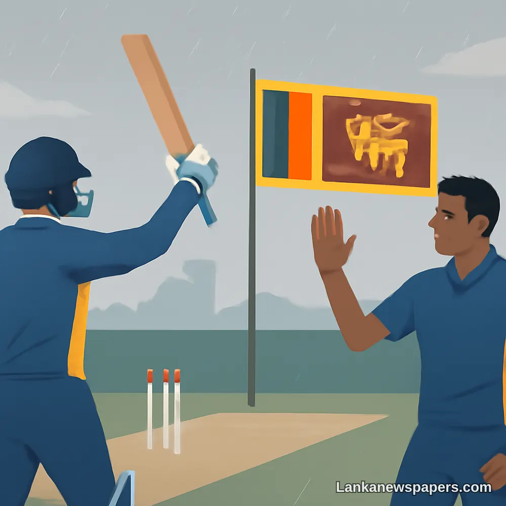 Rain-Interrupted Third ODI Still Enough as Sri Lanka Clinch Historic Series Win Over West Indies
