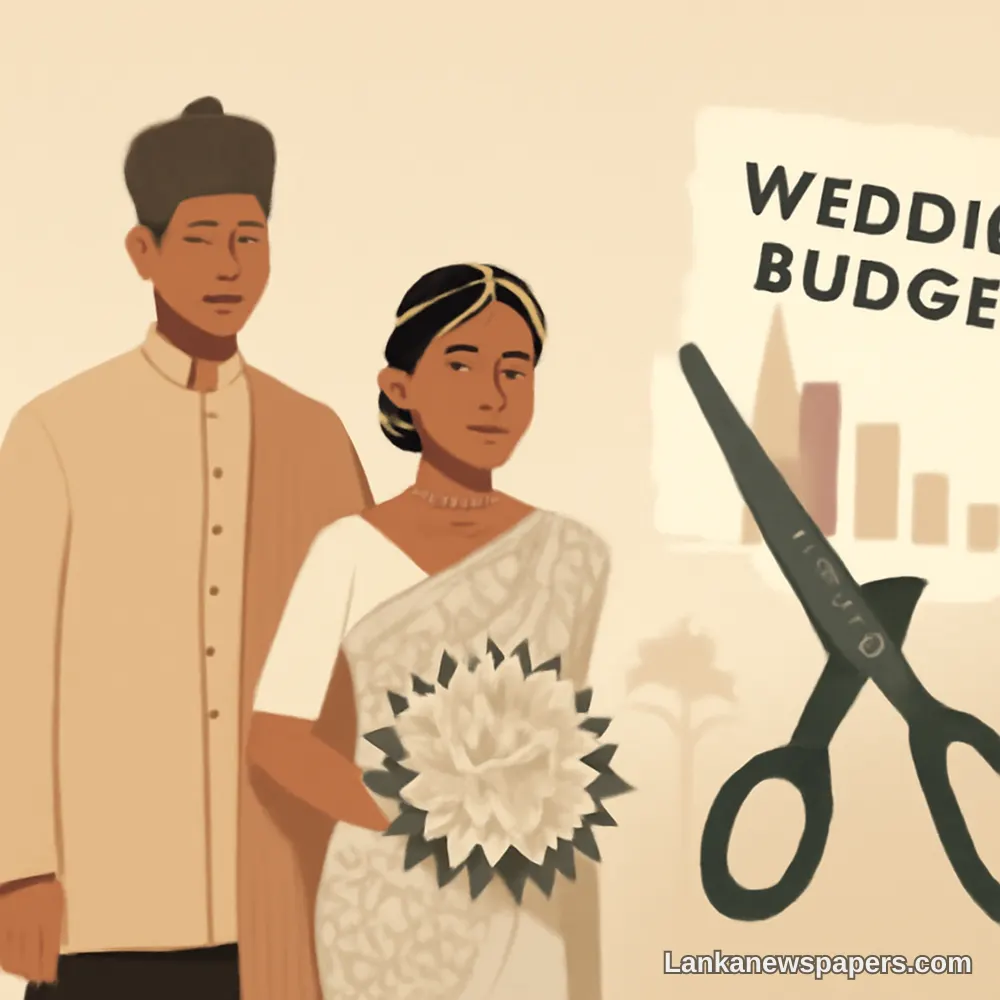 Sri Lanka's Grand Wedding Tradition Under Threat as Economic Pressures Force Couples to Scale Back