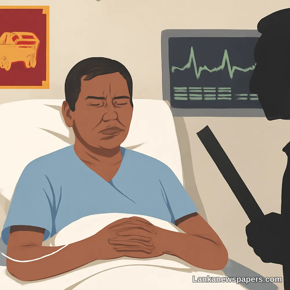 Former Sri Lankan Intelligence Chief Hospitalised Amid Torture Allegations