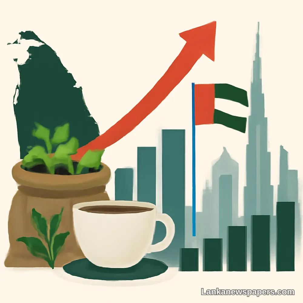 Sri Lanka's Tea Exports to UAE Rise 3.3% to 18.32 Million Kilograms in 2025