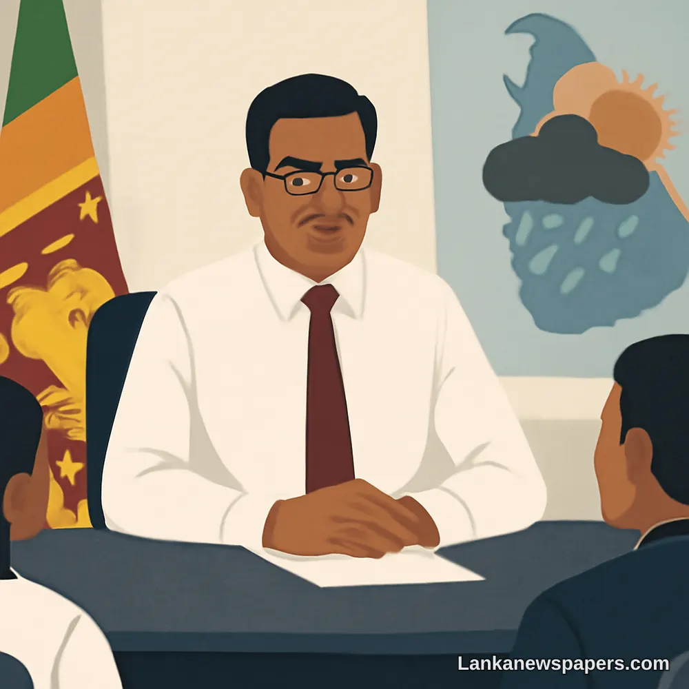 President Dissanayake Chairs Emergency Talks as Sri Lanka Braces for El Niño Weather Threat