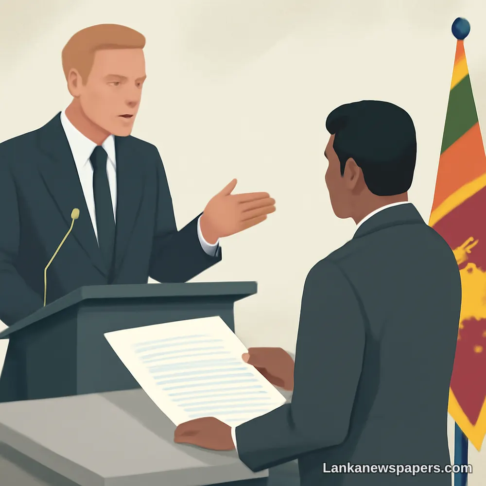 US Envoy Says Sri Lanka Must Now Act on Tabled Proposals