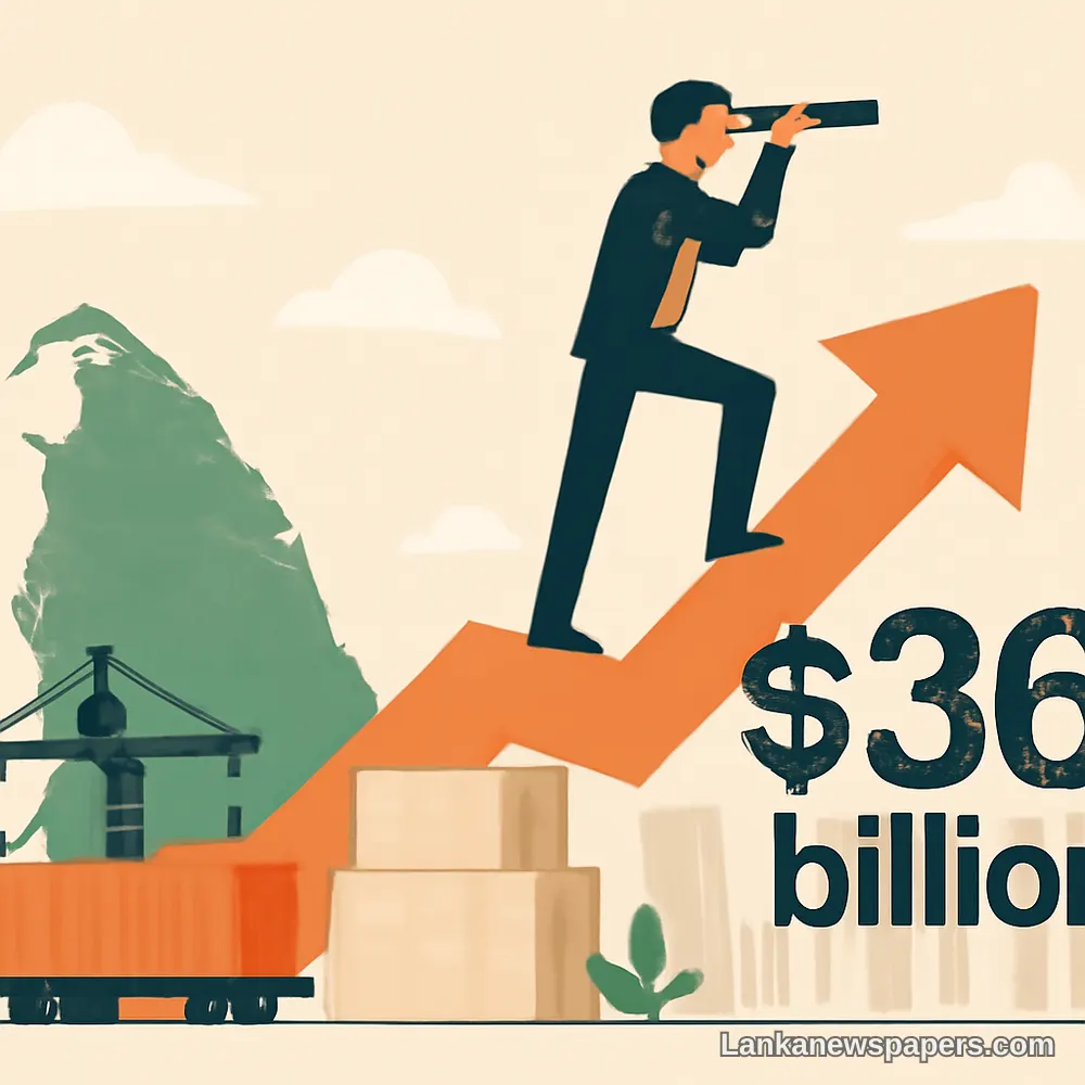 Sri Lanka Sets Sights on $36 Billion Export Target with Ambitious New Five-Year Plan