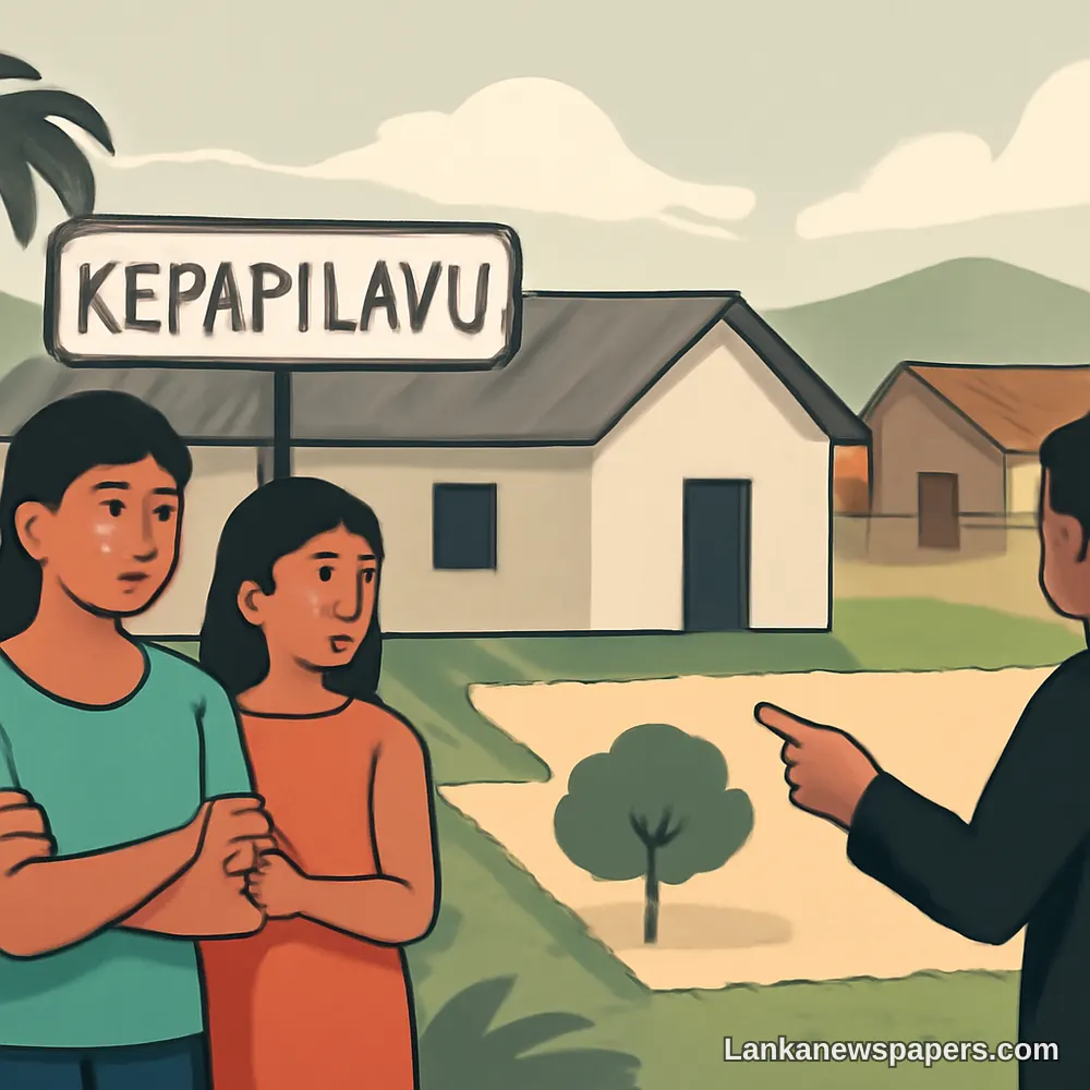Kepapilavu Families Deny Government Claim of Agreement to Alternative Land Settlement