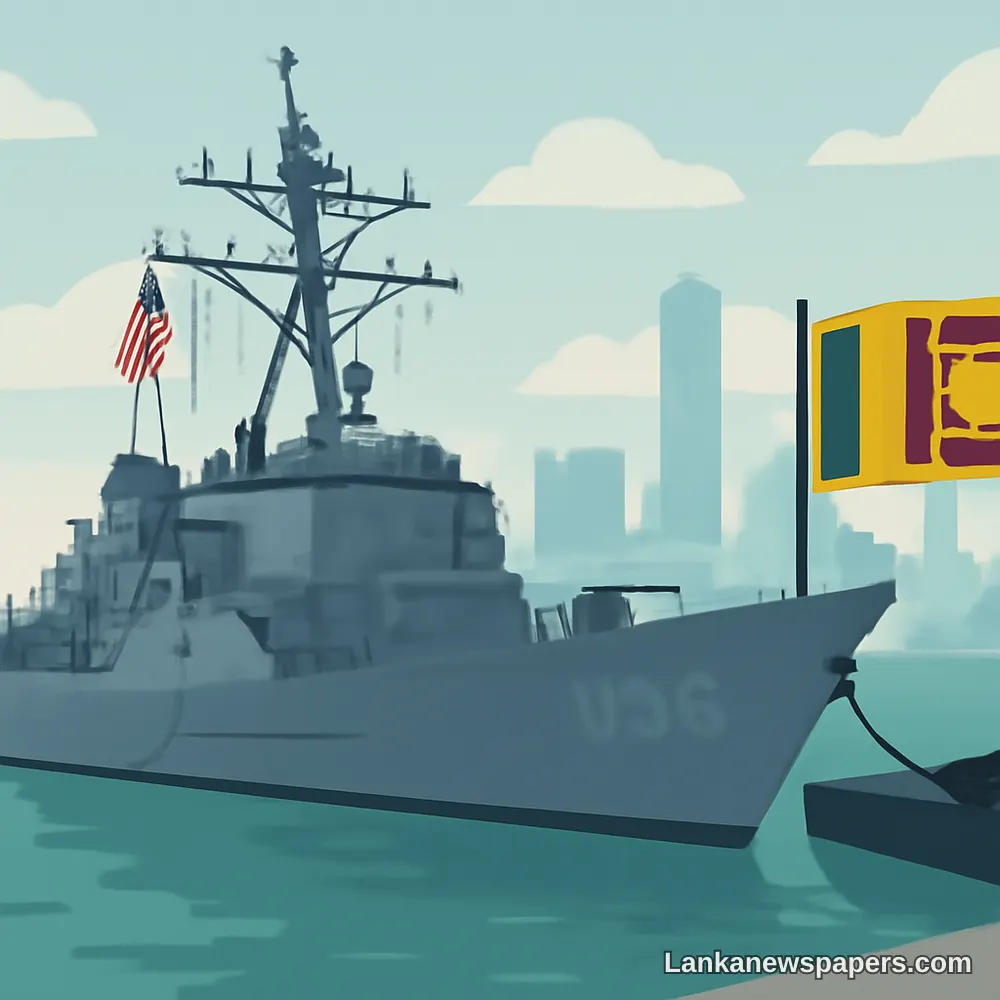 USS Canberra Docks in Colombo in Latest Show of US Naval Presence in Sri Lanka