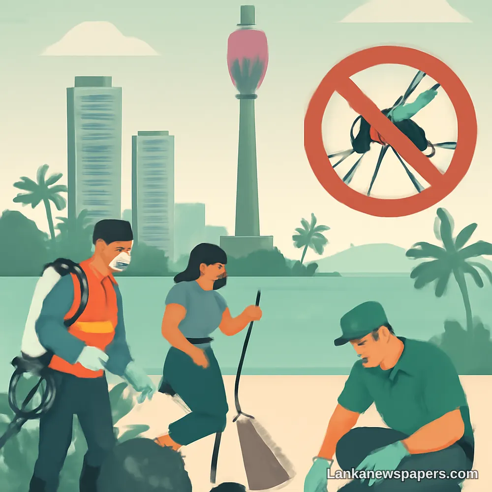 Colombo District Declares Special Dengue Prevention Week from June 15 to 21