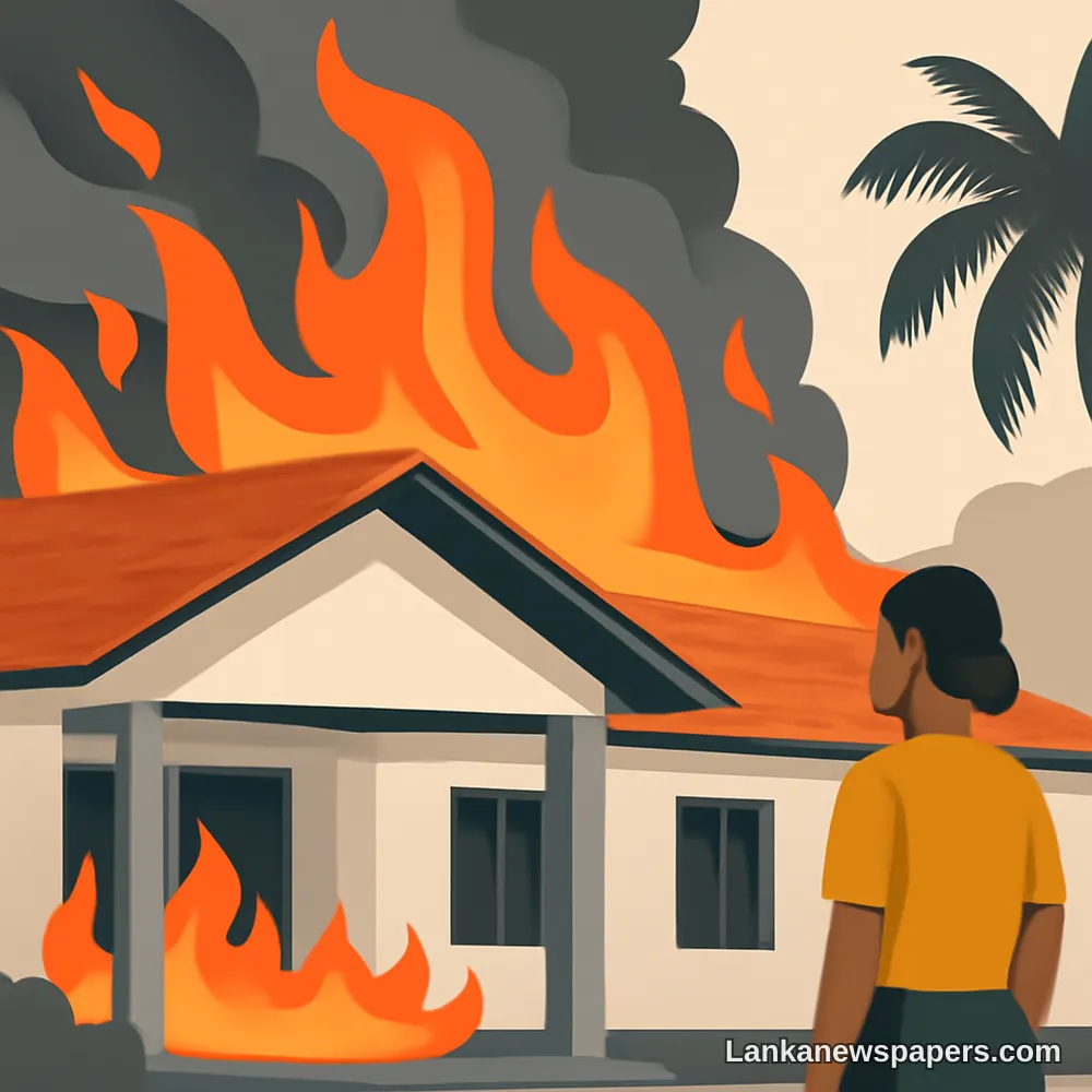 ශ්රී ලංකාවේ සත්කාර නිවාසයක මාරාන්තික ගිනි ගැනීමක් — ආරක්ෂාව පිළිබඳ හදිසි සැලකිල්ලක්