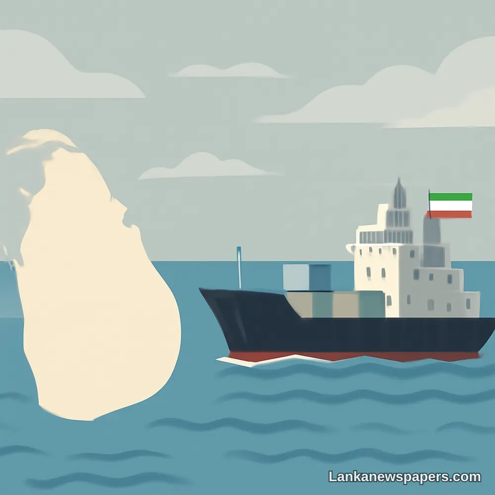 Second Iranian Vessel Spotted Near Sri Lanka's Exclusive Economic Zone, Government Confirms