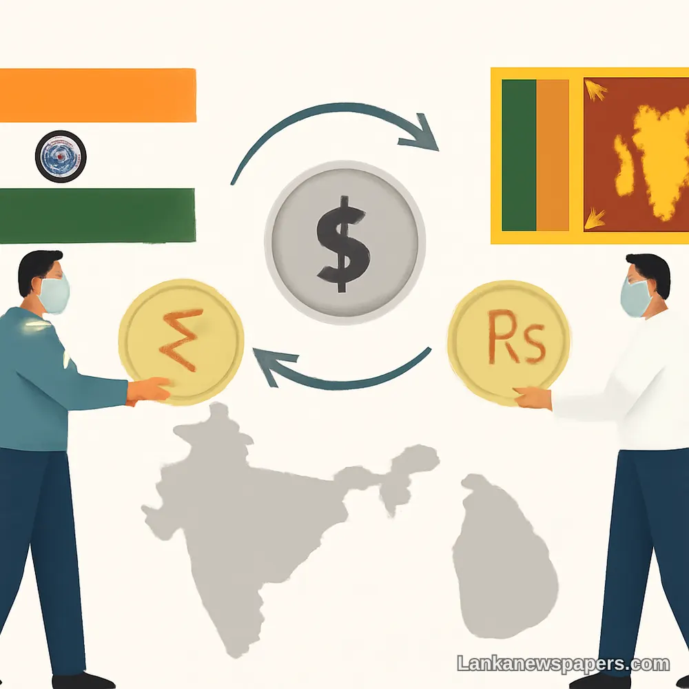India and Sri Lanka Move to Expand Direct Currency Trade to Reduce Reliance on US Dollar