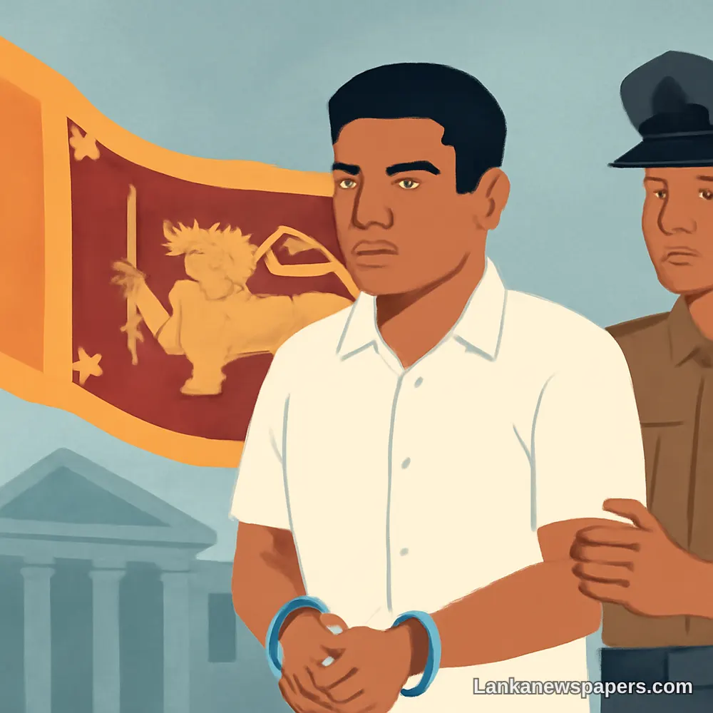 Yoshitha Rajapaksa Arrested in Sri Lanka on Corruption Charges