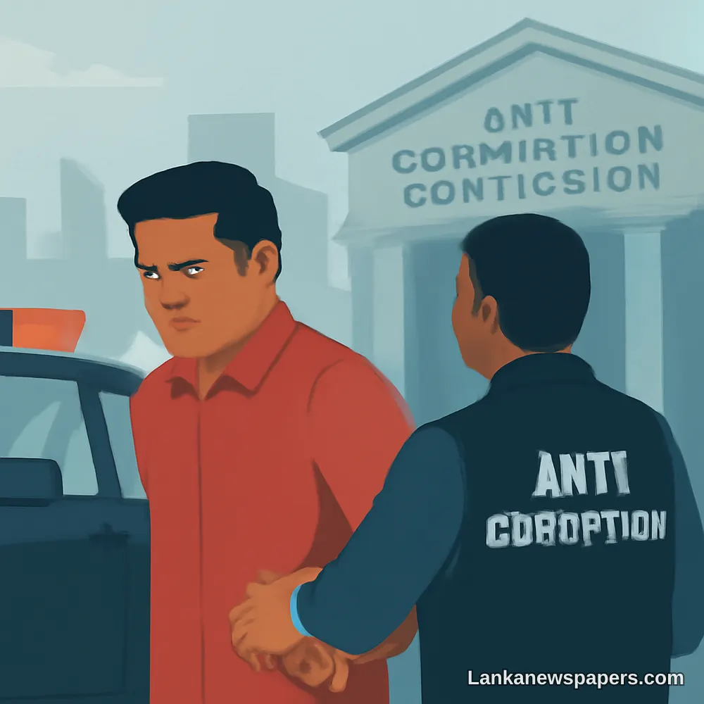 Sri Lanka's Anti-Corruption Commission Arrests Former President's Son in Graft Crackdown