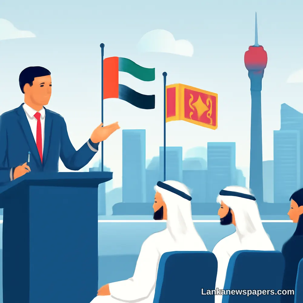 Port City Colombo Forum in Dubai Showcases Sri Lanka as Prime Gateway for UAE Business Expansion into South Asia