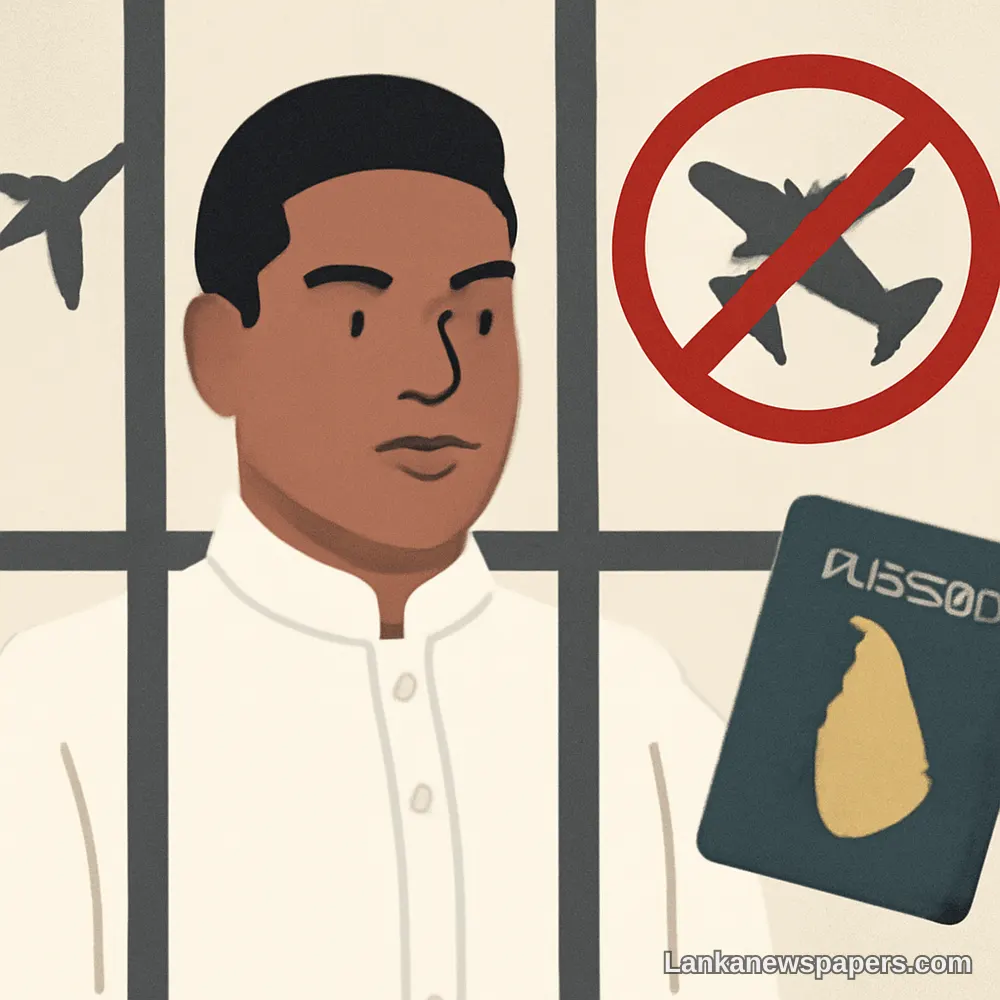 Yoshitha Rajapaksa Released on Bail With Overseas Travel Ban Imposed