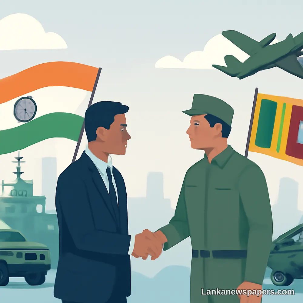 India Strengthens Defence Ties With Sri Lanka Through US$5.5 Million Military Equipment Donation