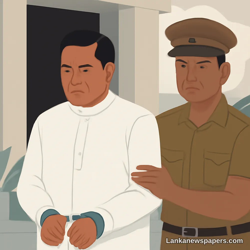 Son of Former Sri Lankan President Arrested on Corruption Charges