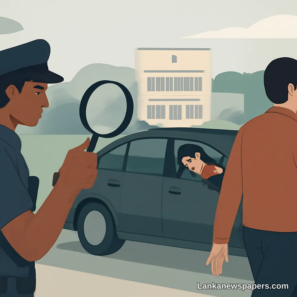 Manhunt Launched for Software Engineer Suspected of Abandoning Girlfriend's Body in Parked Car Near Teldeniya Hospital