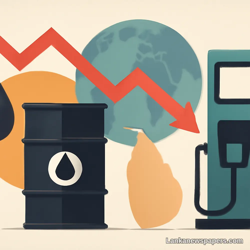Falling Oil Prices Spark Sri Lankan Fuel Price Debate as US-Iran Deal Reshapes Global Markets