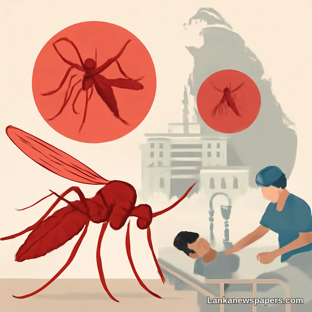 Dengue Crisis Deepens in Sri Lanka as Case Numbers Double, Hospitals Under Pressure