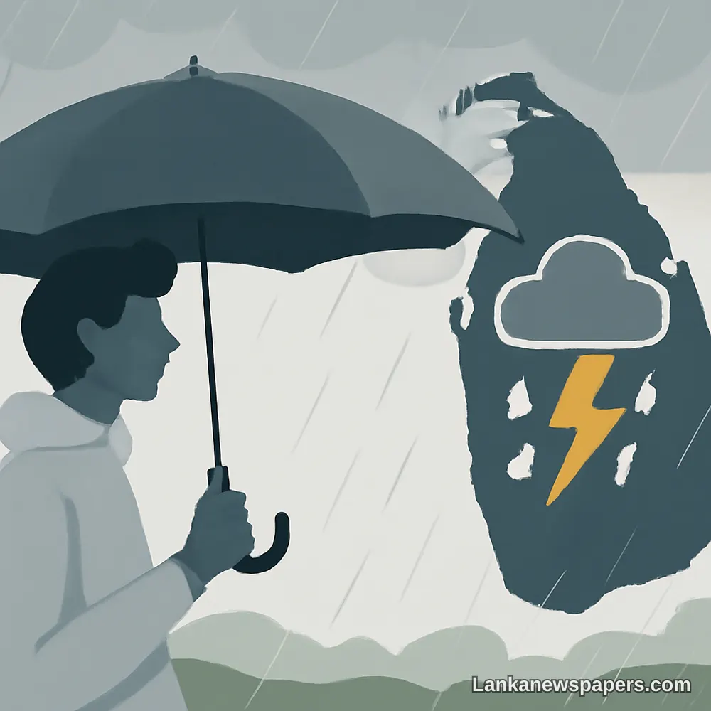 Met Department Warns of Thundershowers Across Western, Sabaragamuwa and Several Key Districts