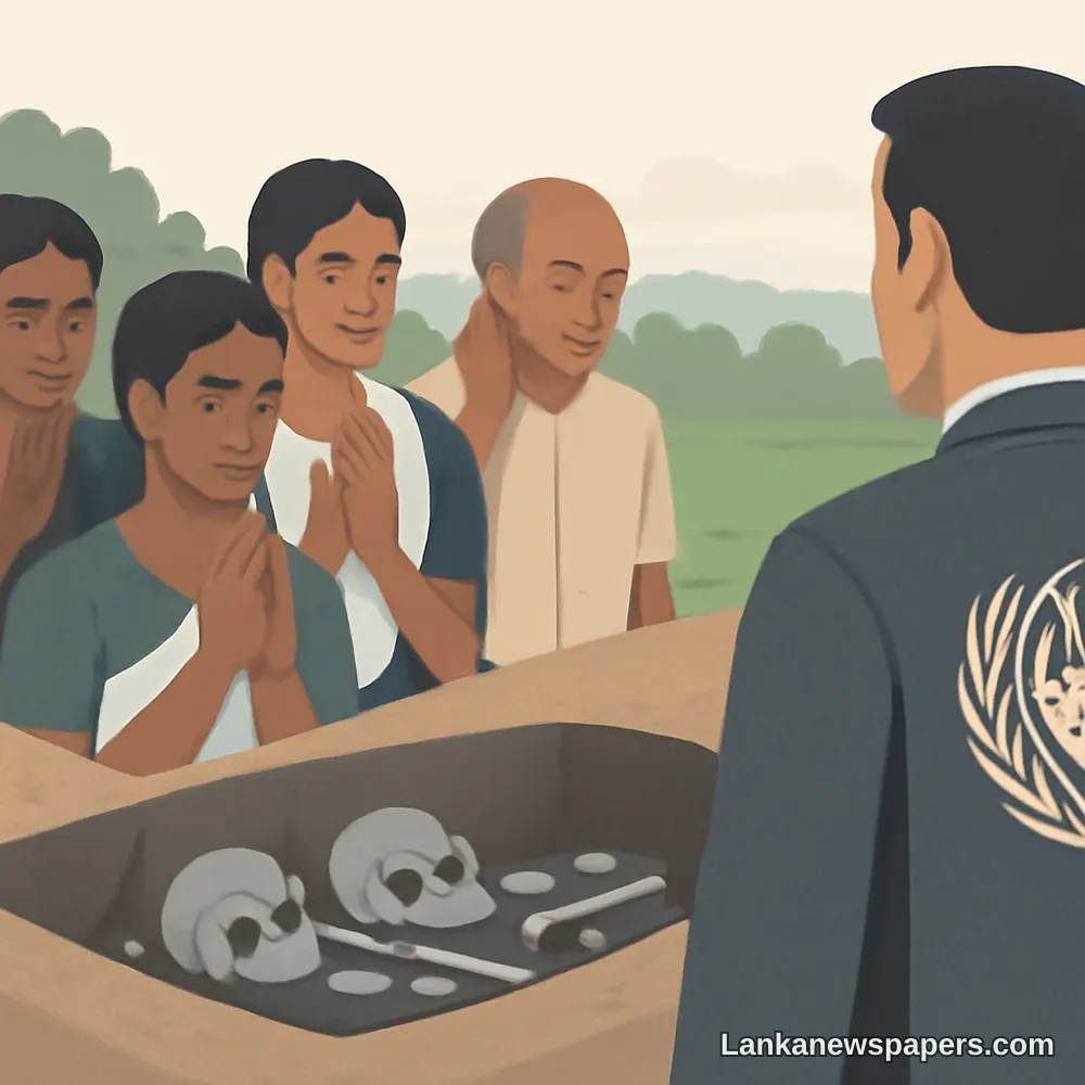 Tamil Families Plead With UN to Uncover Truth at Chemmani Mass Graves Before They Die