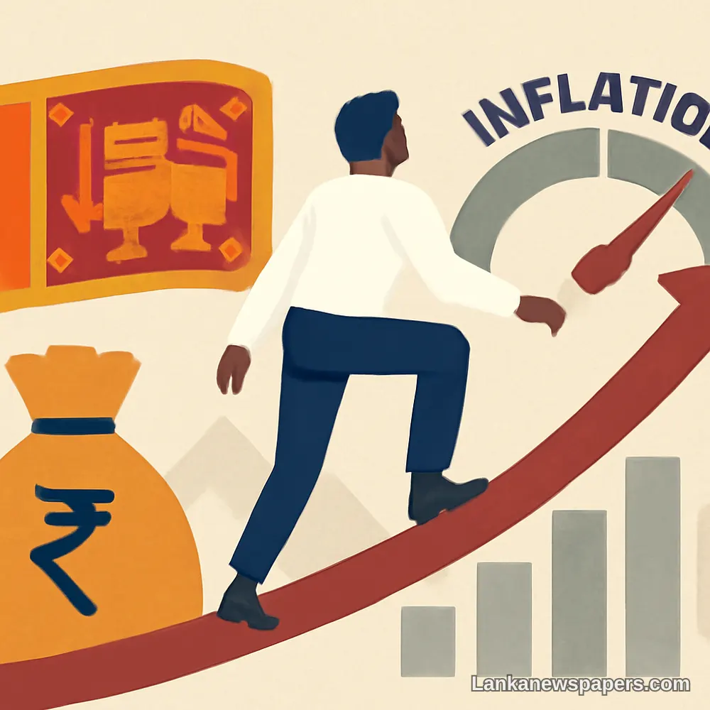ශ්‍රී ලංකාවේ උද්ධමන අනුපාතය 5.4% දක්වා ඉහළ යාමෙන් ආර්ථික කනස්සල්ල වැඩිවෙයි