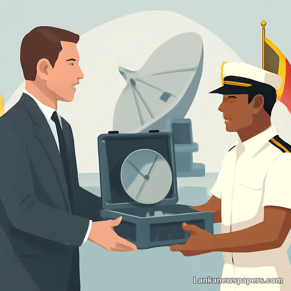 එක්සත් ජනපදය ශ්‍රී ලංකා නාවික හමුදාවට උසස් චන්ද්‍රිකා සන්නිවේදන පද්ධතියක් භාරදෙයි