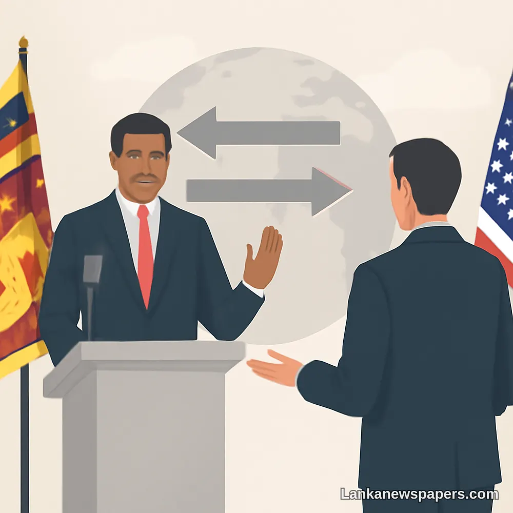 Sri Lanka Stands Firm on Neutral Foreign Policy Stance During High-Level US Talks