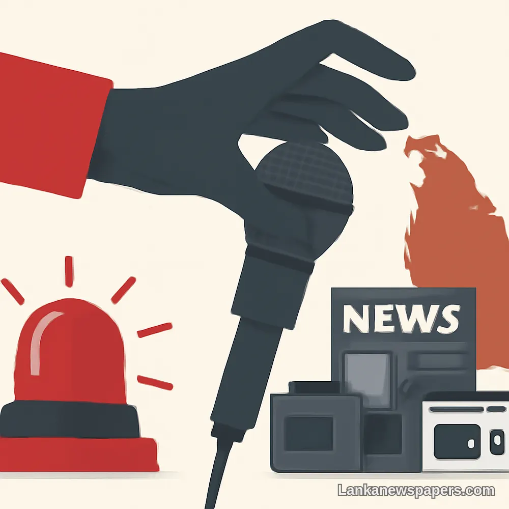 Alarm Bells Ring as JVP/NPP Government Moves to Tighten Grip on Sri Lanka's Media