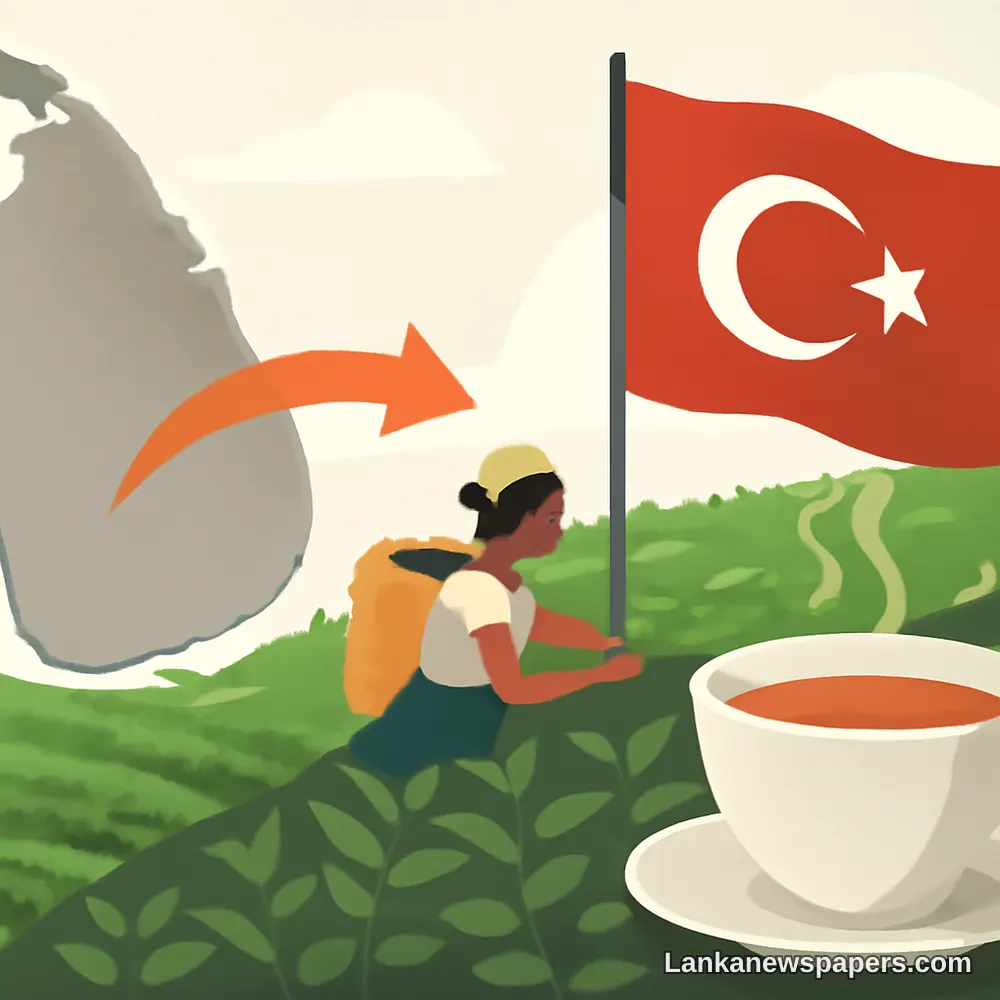 Turkey Emerges as Key Driver of Ceylon Tea Exports in May