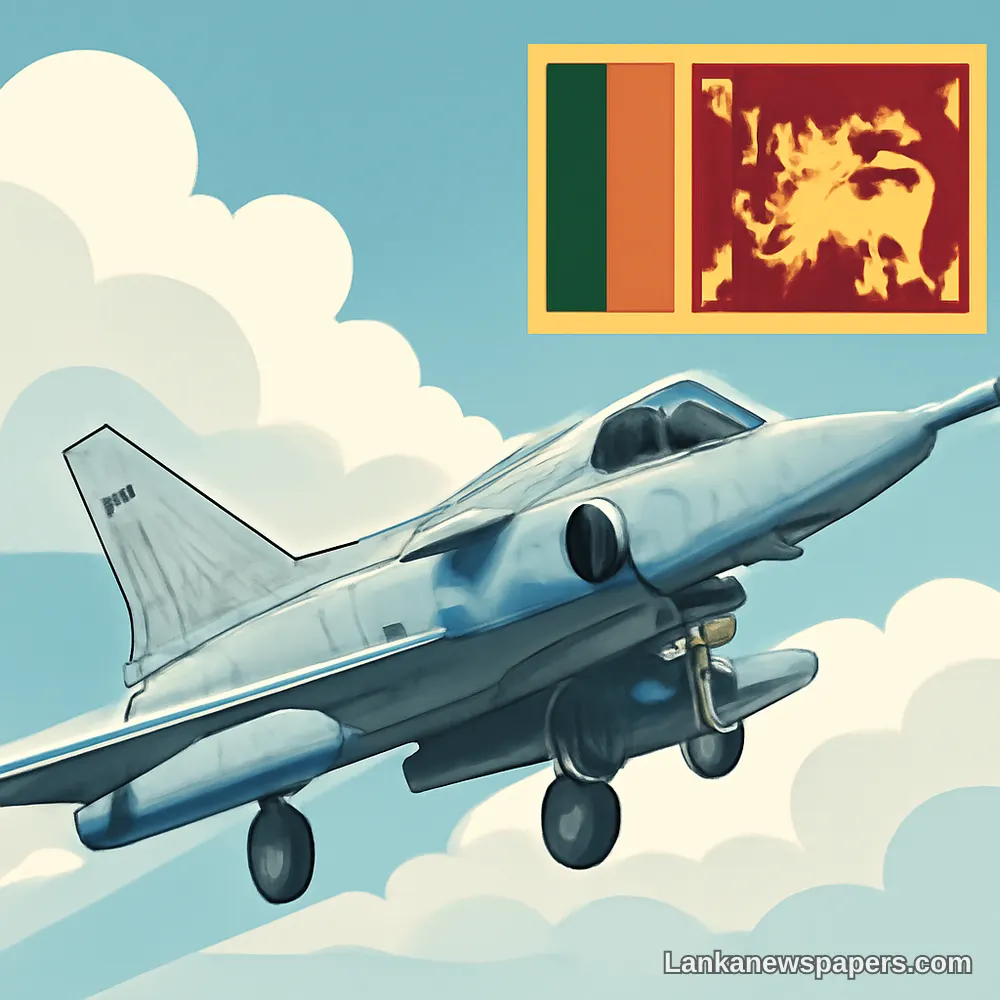 ශ්‍රී ලංකා ගුවන් හමුදාව ඓතිහාසික이정표යක් සනිටුහන් කරයි — උසස් කළ කෆීර් සටන් යානය අහසට නැගේ