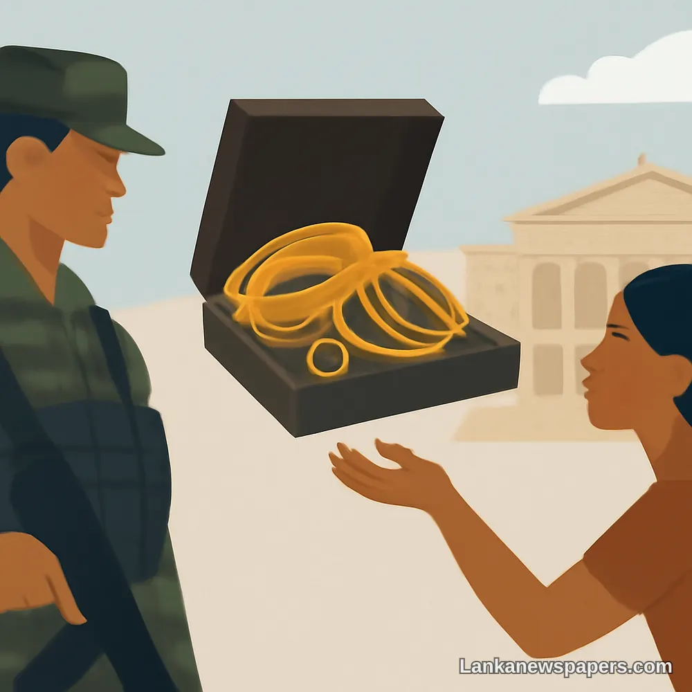 එල්ටීටීඊ කඳවුරුවලින් අත්අඩංගුවට ගත් රන් ආභරණ මාස තුනක් තුළ නියම හිමිකරුවන්ට ආපසු දෙනු ලැබේ - පාර්ලිමේන්තුවට දැනුම් දෙයි
