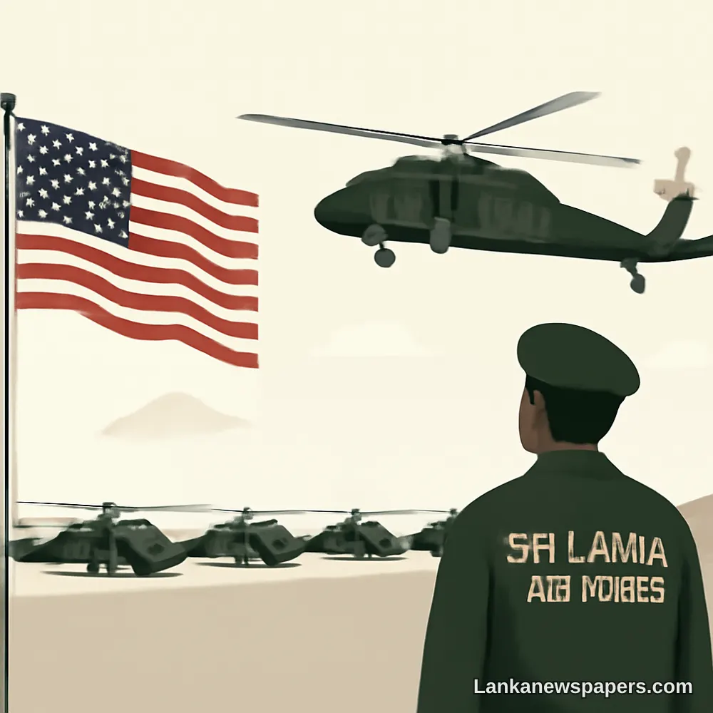 US Donates Ten Helicopters to Sri Lanka Air Force in Major Defence Boost