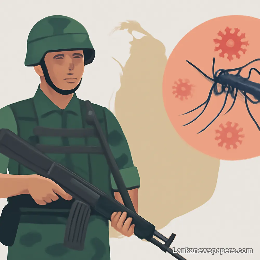 Sri Lanka Deploys Military in Island-Wide Crackdown as Dengue Cases Surge
