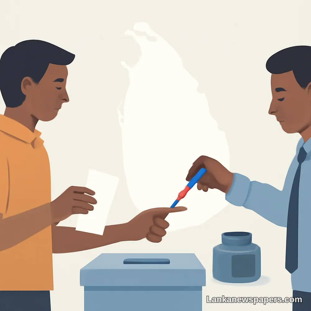 Sri Lanka Set to Abolish Indelible Ink Rule at Elections