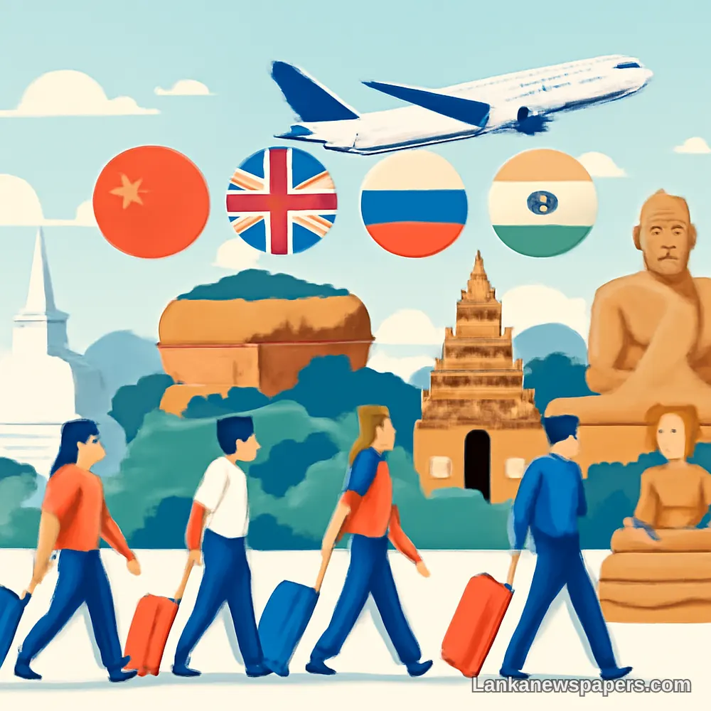 Sri Lanka Crosses One Million Tourist Arrivals as China, UK, Russia and India Lead Powerful Travel Surge