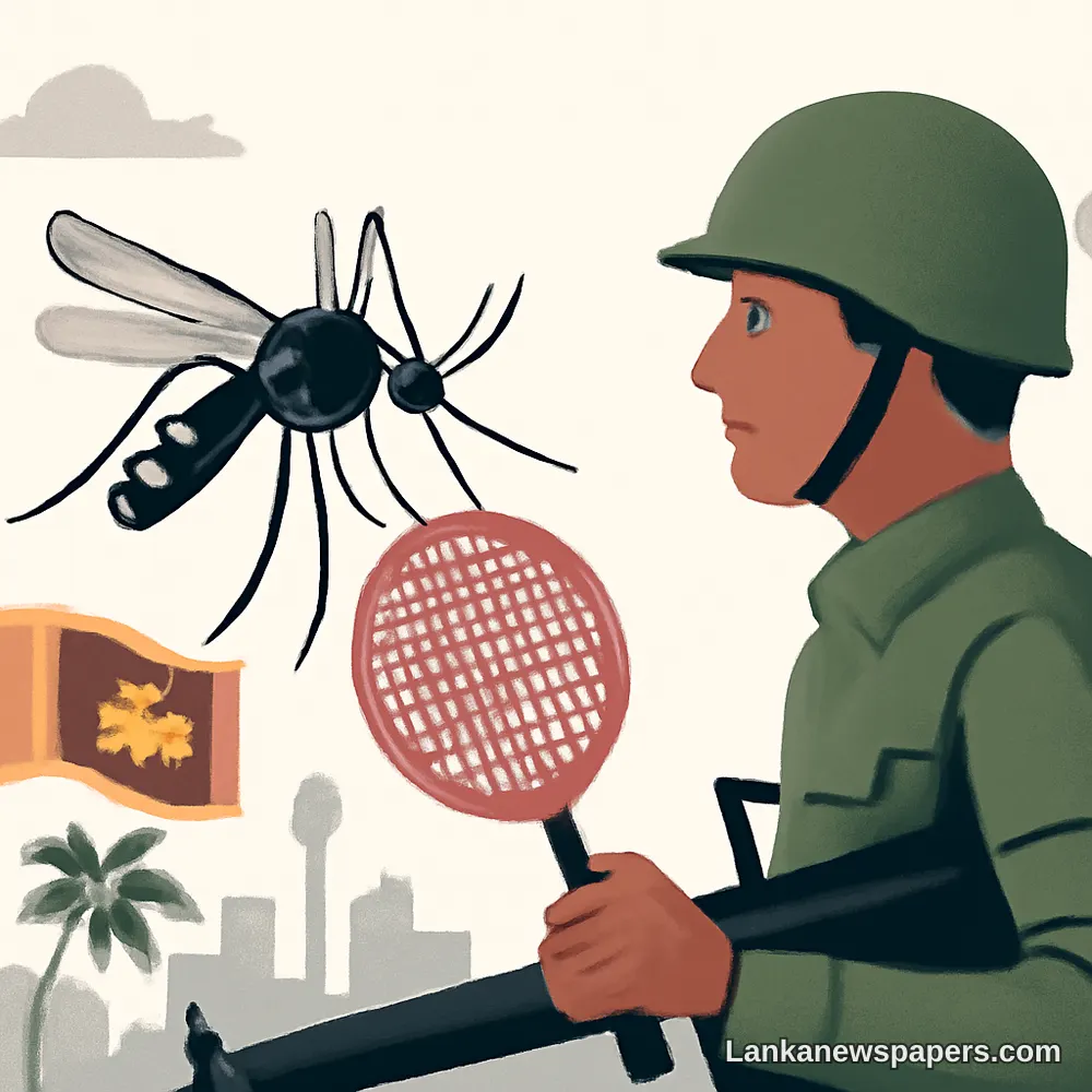 Sri Lanka Deploys Military Forces to Combat Alarming Rise in Dengue Cases