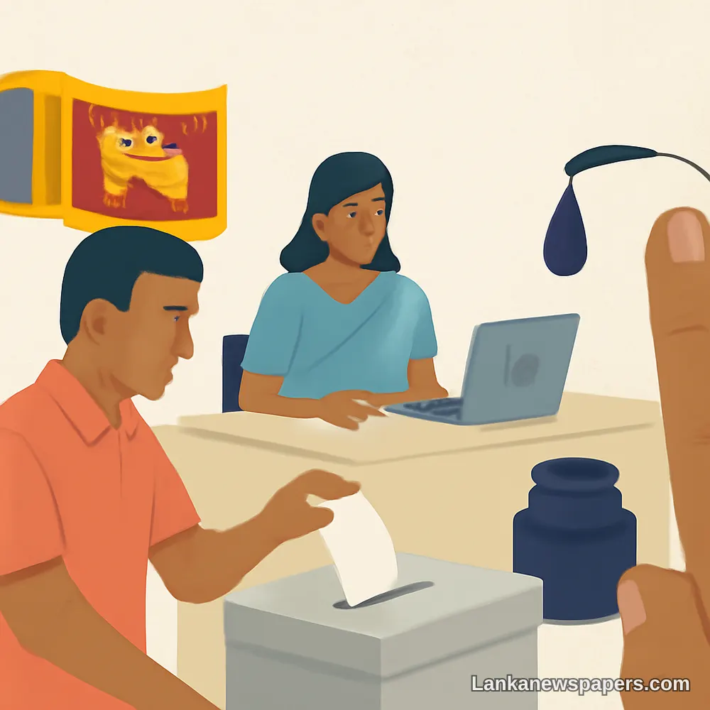 Sri Lanka Moves to Abolish Indelible Ink Requirement at Polling Stations