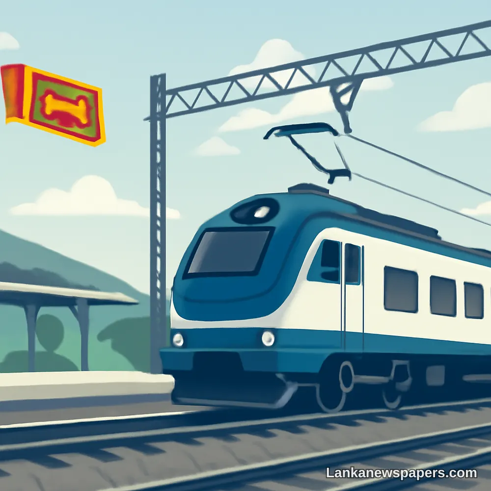 Sri Lanka Greenlights Landmark Railway Electrification Drive for Busiest Rail Corridors