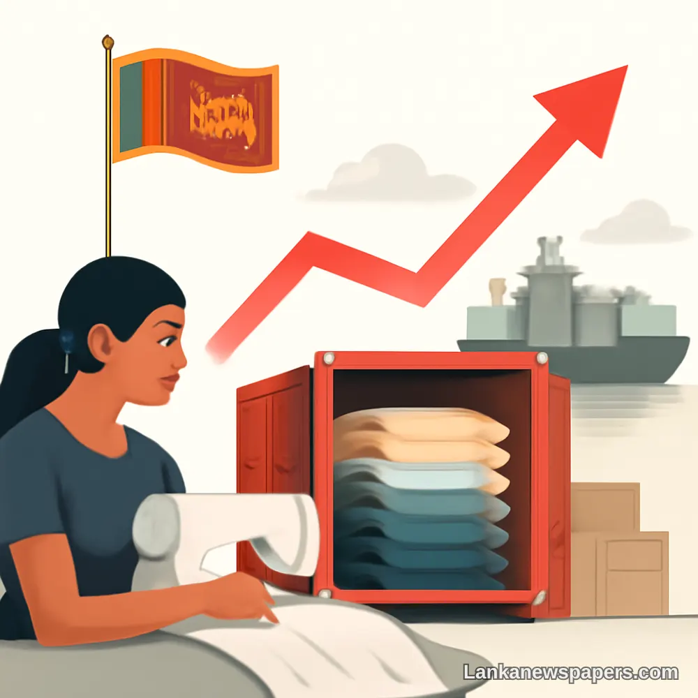 Sri Lanka's Apparel Exports Surge Nearly 8% in May, Powered by Strong US Demand