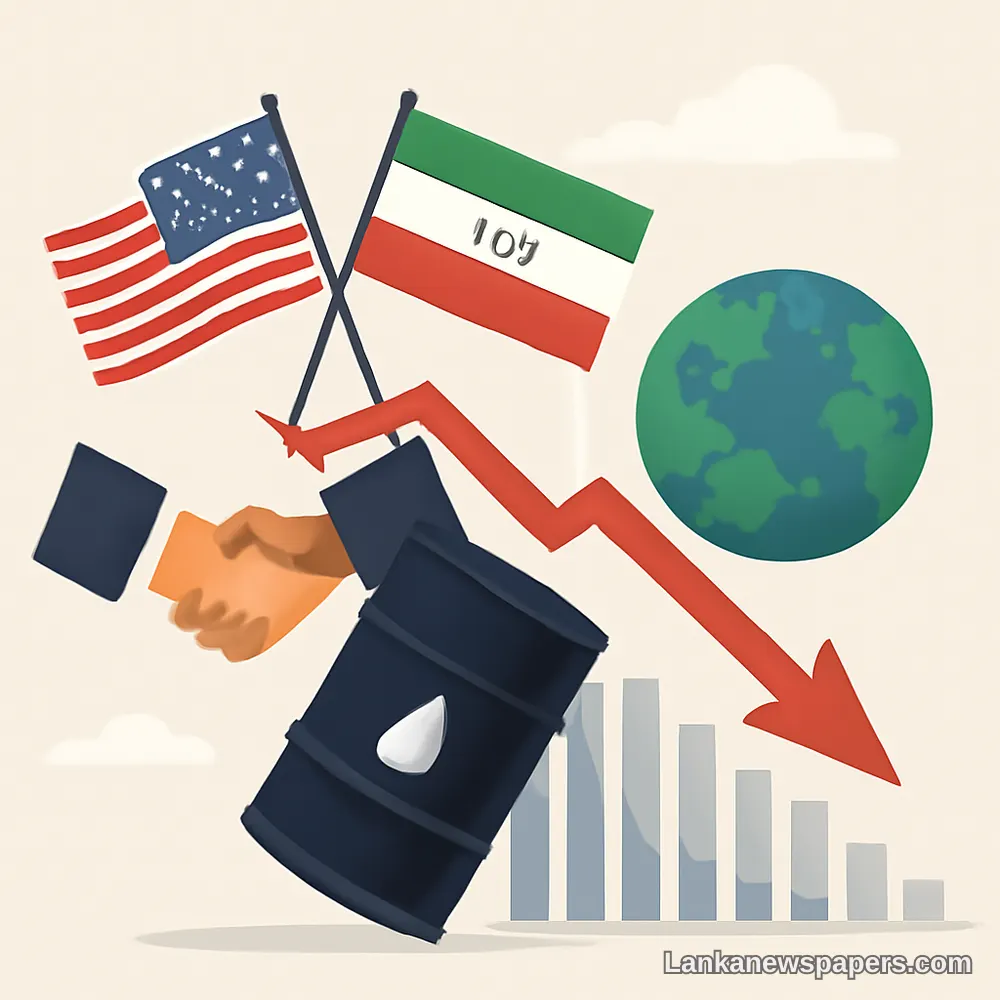 US-Iran Peace Deal Sends Oil Prices Tumbling as Global Markets Breathe Easy