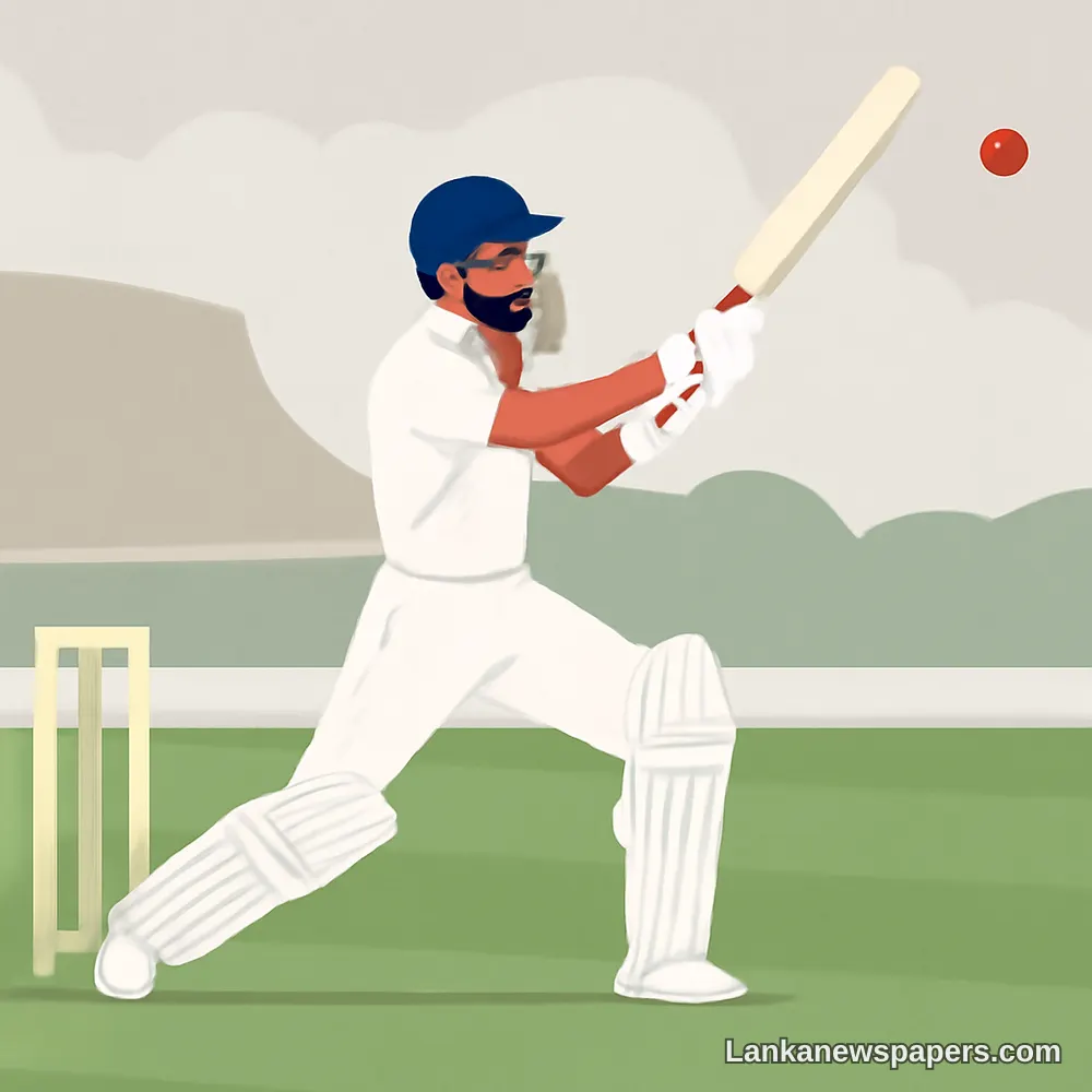 Dhananjaya de Silva's Brilliant Ton Breathes Life Into Sri Lanka on Turbulent Day One