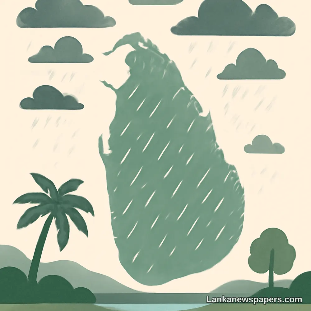Intermittent Showers Expected Across Several Provinces and Districts Today
