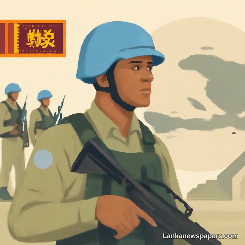Sri Lanka Set to Deploy Its Largest-Ever Peacekeeping Force to Haiti