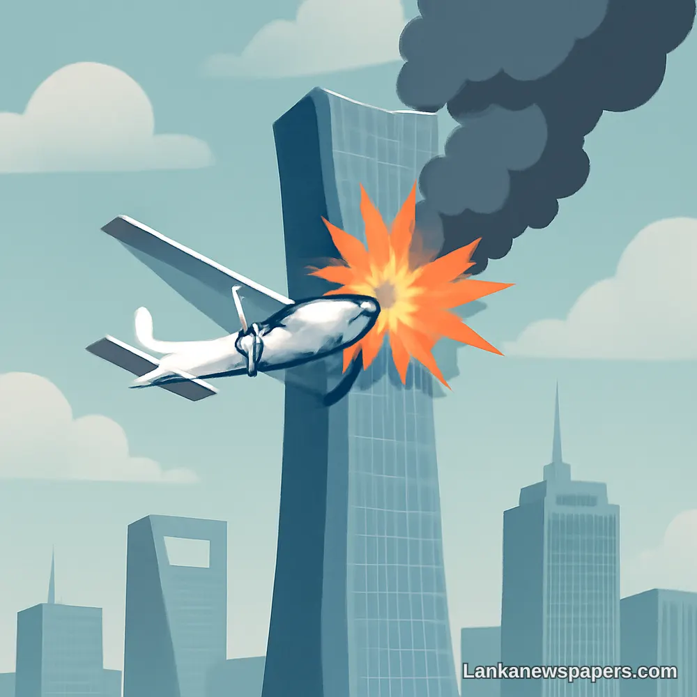 Small Aircraft Slams Into Beijing's Tallest Skyscraper in Dramatic Incident