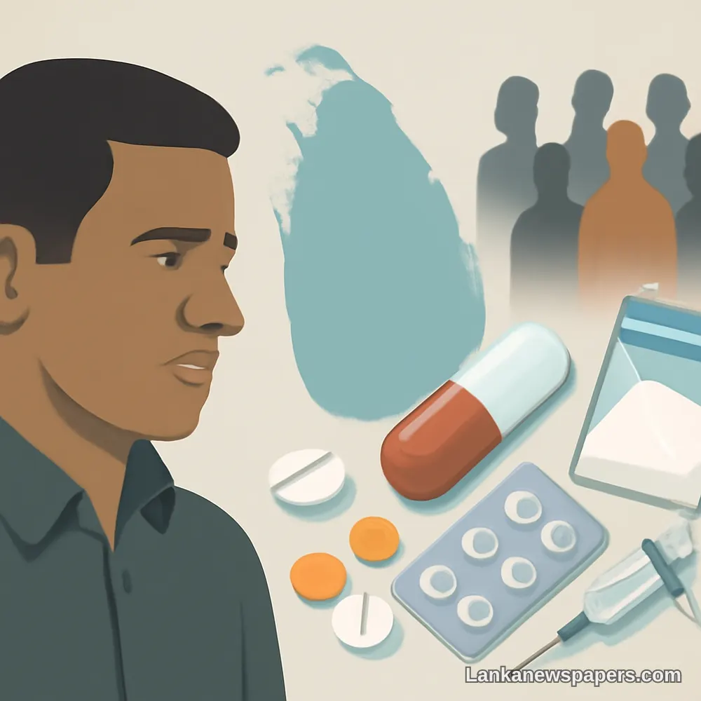 Sri Lanka Faces Deepening Drug Crisis as Minister Reveals One in Every 50 People Addicted
