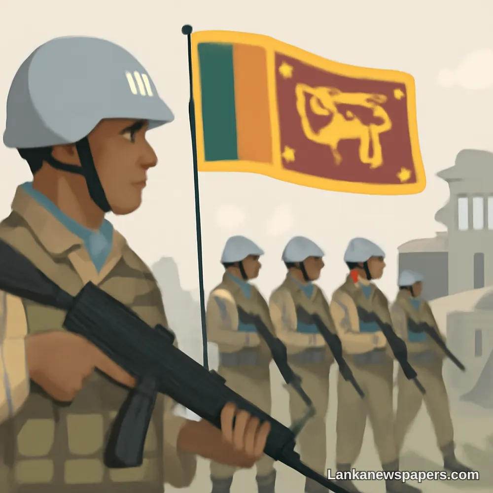 Sri Lanka to Send Largest-Ever Peacekeeping Force to Haiti Amid Scrutiny Over Past Conduct