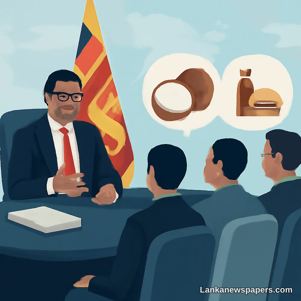 President Dissanayake Meets Industry Leaders to Drive Coconut and Food & Beverage Exports Towards USD 3 Billion Target