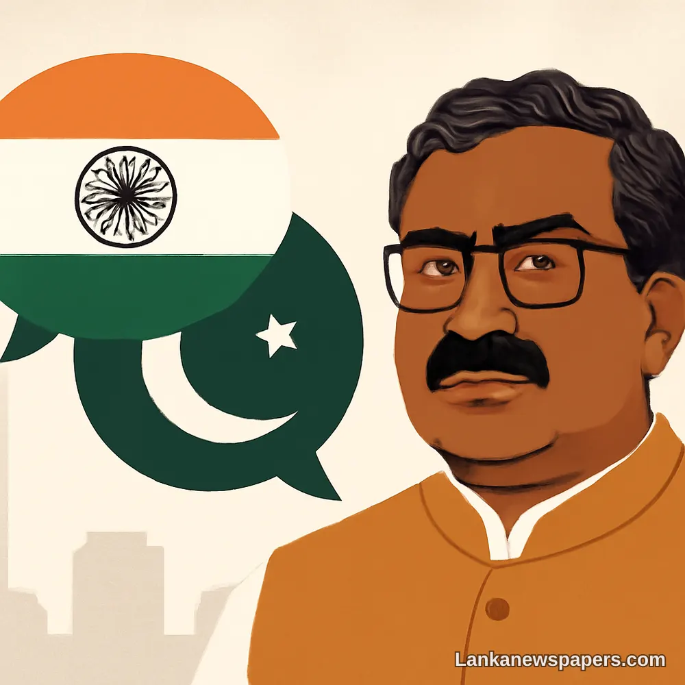 India's BJP Leader Ram Madhav Denies Reports of Secret India-Pakistan Dialogue Taking Place in Colombo