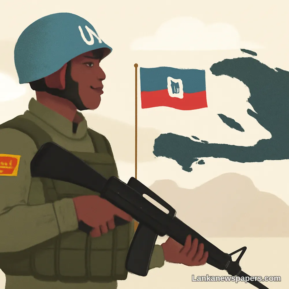 Sri Lanka's Forces Stand Ready to Defend the Oppressed in Haiti, Says President