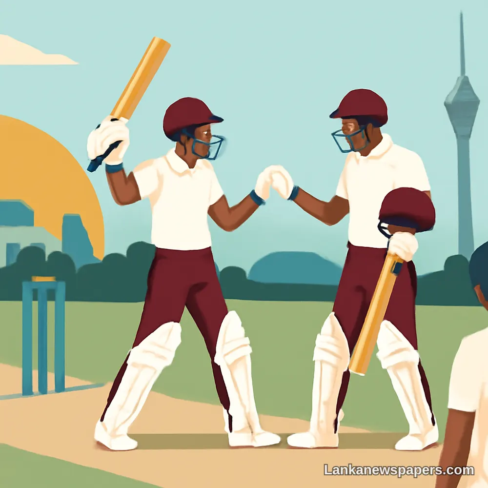 History at the Crease: Jangoo and Chase Smash World Record Sixth-Wicket Partnership Against Sri Lanka